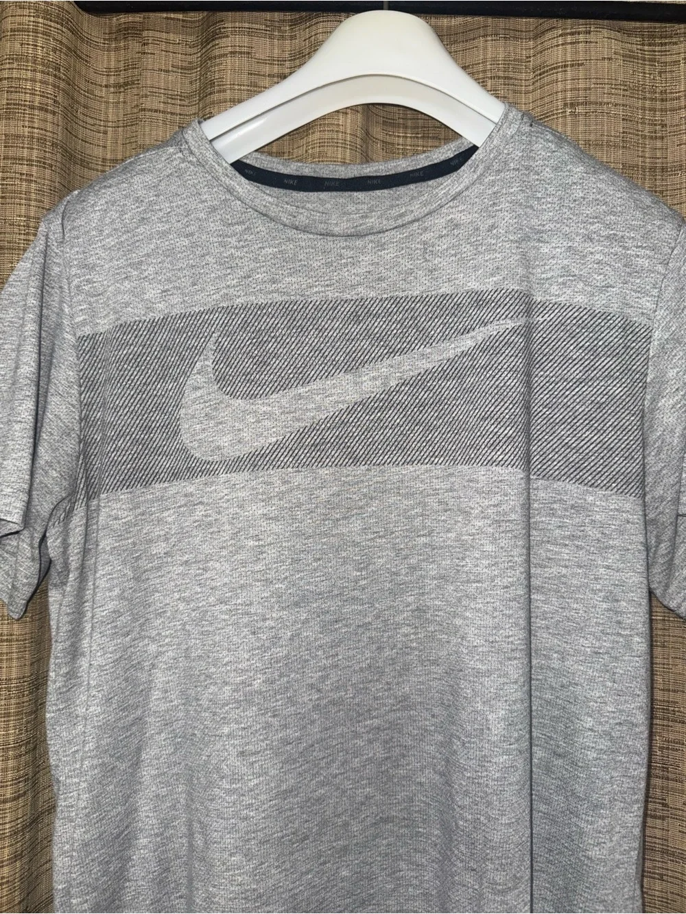 Nike Grey Dri-FIT Logo Tee
